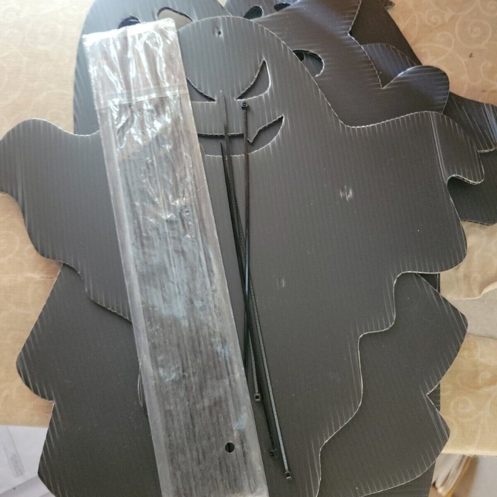 6 halloween ghost Black Decoration